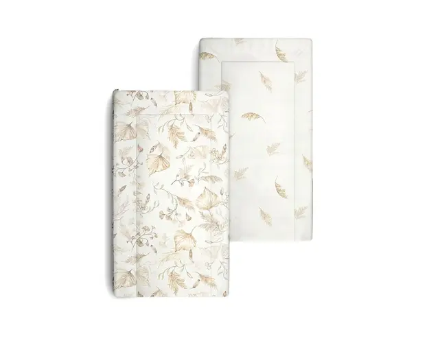Saltea pentru masa de infasat bebe, impermeabila, fata dubla, Boho by BabySteps