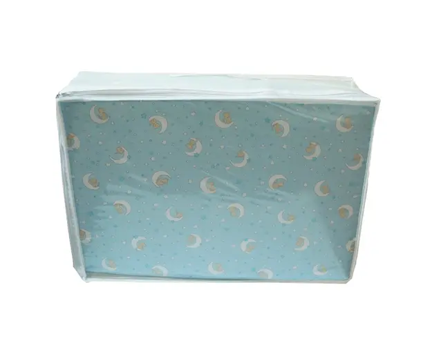 Saltea Pliabila copii MyKids Spuma Poliuretanica (Burete) Albastra