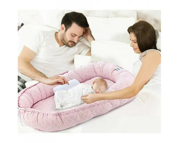 BabyNest BabyJem Between parents (Culoare: Verde)