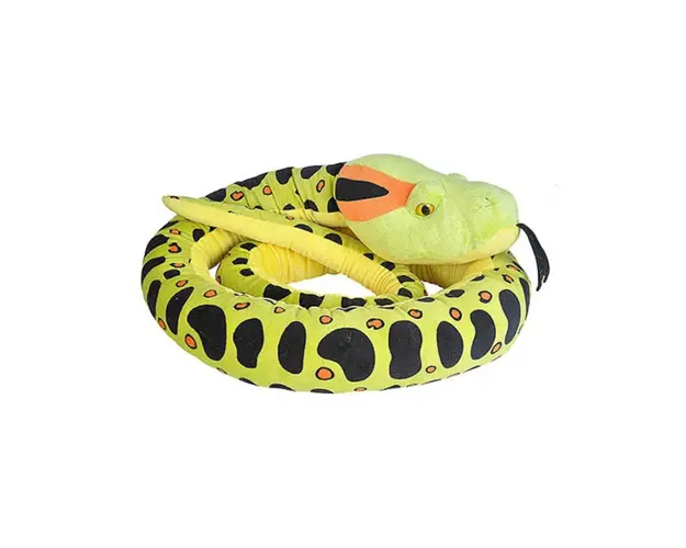 Sarpe ANACONDA verde - Jucarie Plus Wild Republic 137 cm
