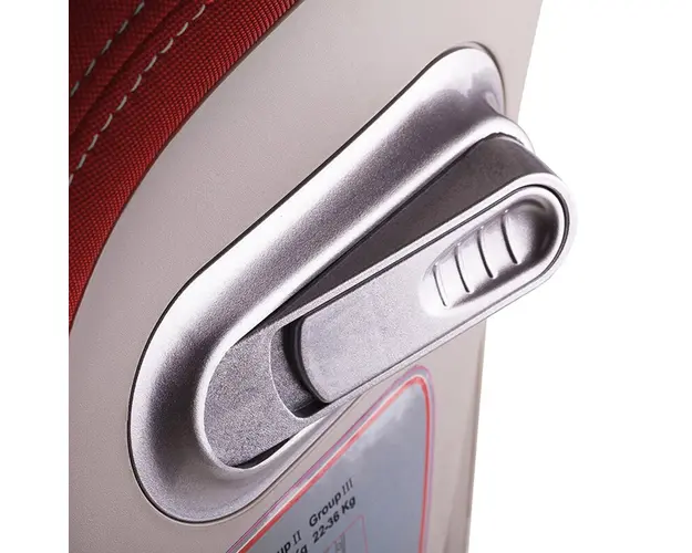 Scaun auto cu isofix si centura Top Tether Alia 9-36 kg, Cherry Kiwy