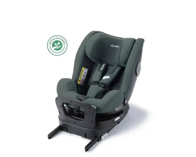 Scaun Auto i-Size 3 luni - 7 ani Salia 125 Kid Exclusive Mineral Green