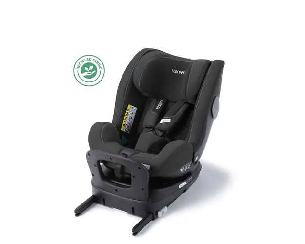 Scaun Auto i-Size 3 luni - 7 ani Salia Kid Exclusive Fibre Black
