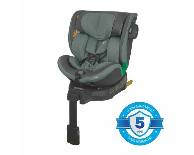 Scaun auto iSize 40-150 cm Coccolle Mago Greenstone