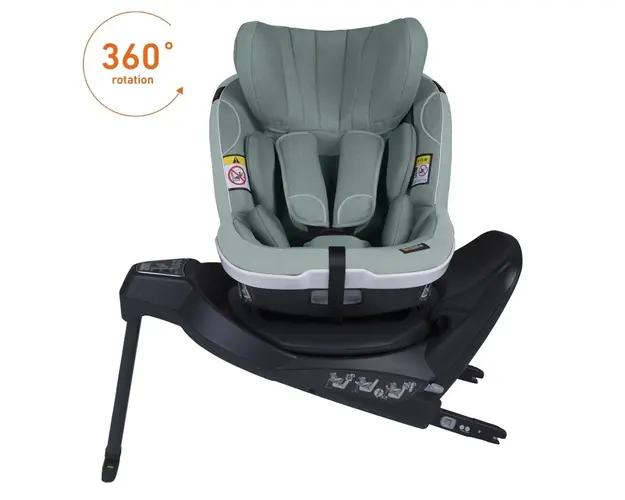 Scaun auto rotativ iZi Turn i-Size - Sea Green Mélange