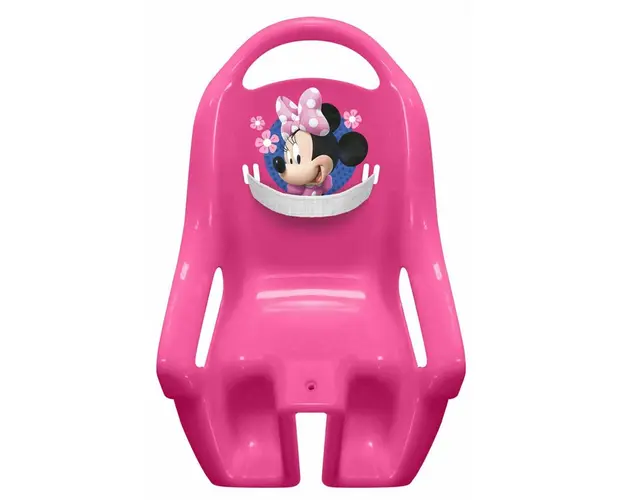 Scaun bicicleta Minnie pentru papusi