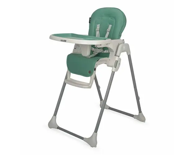 Scaun de luat masa Coccolle Noori Emerald green