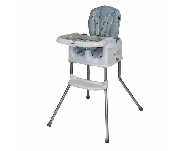 Coccolle - Scaun de luat masa multifunctional Ziti Grey Stars