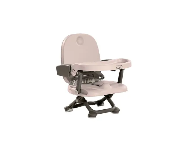 Lorelli - Scaun de masa Ego, Booster pliabil si reglabil, Beige
