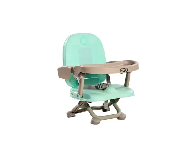 Lorelli - Scaun de masa Ego, Booster pliabil si reglabil, Green