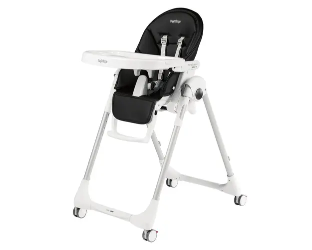Scaun de masa, Peg Perego, Prima Pappa Zero Follow me Licorice, Reglabil 7 nivele, Pliabil, Cu husa, 2 tavite, 0-36 luni, Portocaliu