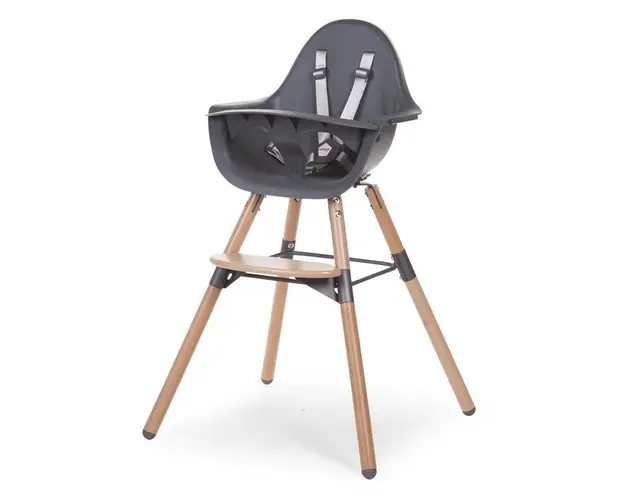 Scaun de masa reglabil in inaltime Childhome Evolu 2 Natural/Antracit