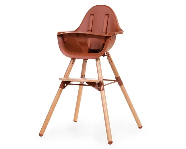 Scaun de masa reglabil in inaltime Childhome Evolu 2 Natural/Ruginiu