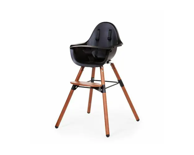 Scaun de masa reglabil in inaltime Childhome Evolu 2 Nuc/Negru