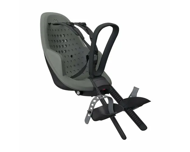 Scaun pentru copii, cu montare pe bicicleta in fata - Thule Yepp 2 Mini Front mounted, Agave