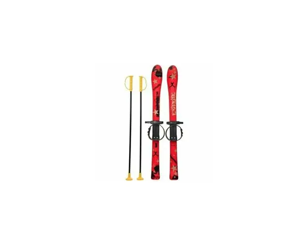 Schiuri pentru copii, Marmat, rosu, 90 cm
