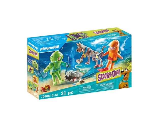 Playmobil - Scooby-Doo Aventuri Cu Fantoma Scafandru