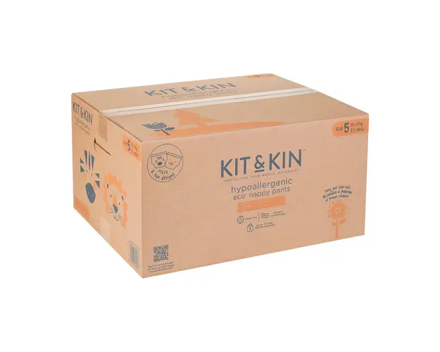 Scutece Hipoalergenice Eco Kit&Kin Chilotel Junior Marimea 5 12-17 kg 120 buc