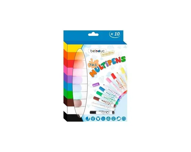 Beleduc Set 10 carioci multisuprafete