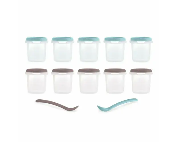Set 10 Recipiente Ermetice Gradate 200 ml Terra
