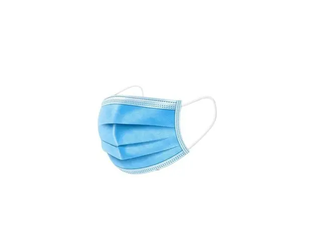 Set 100 bucati, Masca de protectie medicala, 3 straturi de protectie, de unica folosinta, FFP1