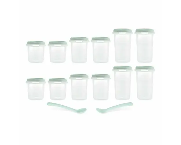 Set 12 recipiente gradate 200 ml,250 ml,330 ml ermetice Dolce Mint