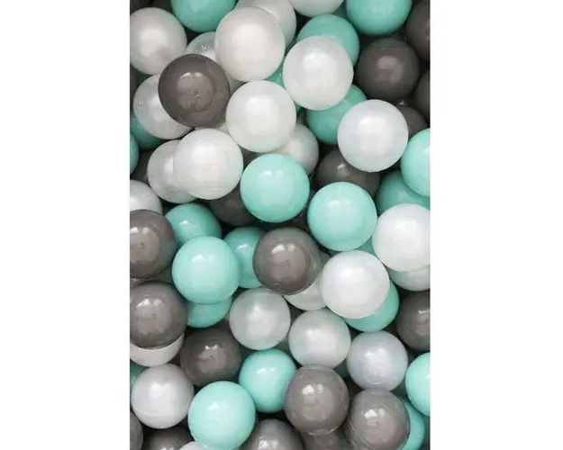 Set 200 Bile din Plastic Colorate, 7 cm Flumi FM3302911