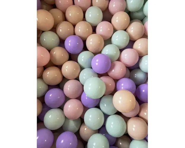 Set 200 Bile din Plastic Colorate, 7 cm Flumi FM3302911