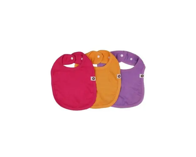 XKKO - Set 3 bavete din bambus, Red Sky Mix