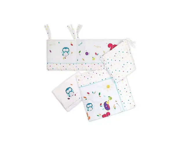 Set 3 Piese Patut Sleepy Forest Friends 35-140