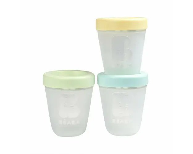 Set 3 recipiente silicon 200ml Spring