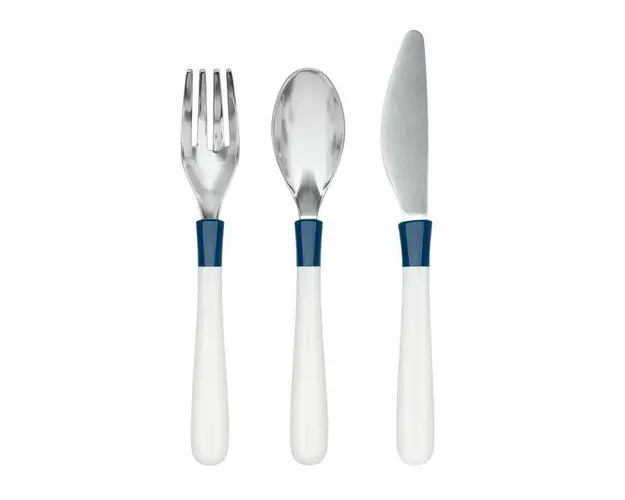 Set 3 Tacamuri Mari pentru Copii Navy