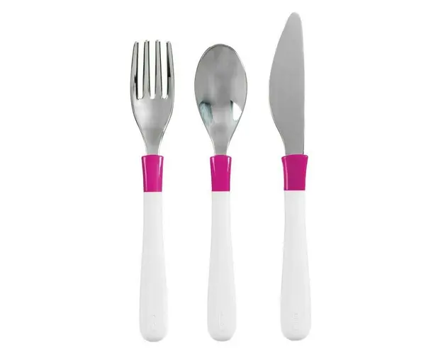 Set 3 Tacamuri Mari pentru Copii Roz