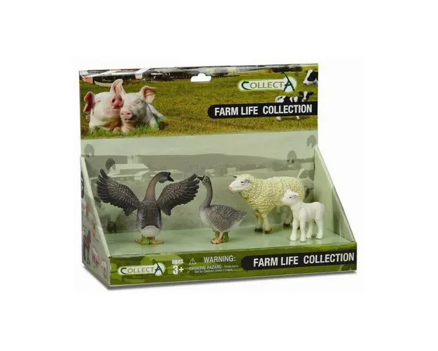 Collecta - Set 4 figurine Viata la ferma