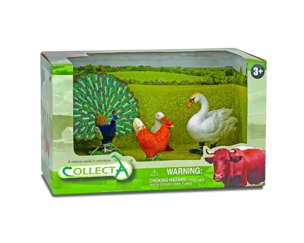 Collecta - Set 4 Figurine Viata la Tara