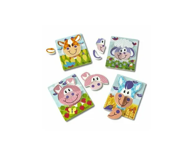 Melissa & Doug - Puzzle animale Animale domestice Puzzle Copii, pcs 28