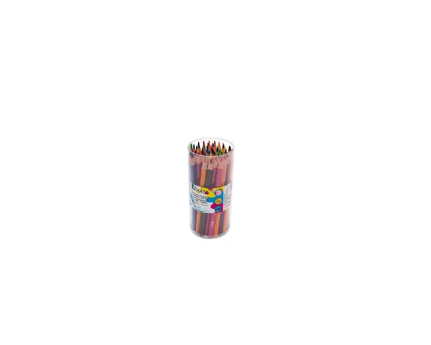 OColor - Set creioane Colorate 48 bucati, Triunghiulare, Cu mina 4 mm Maxi
