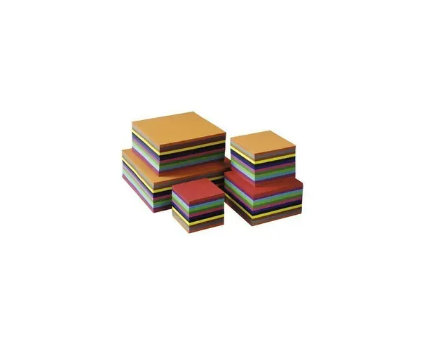Heutink - Set 480 coli pliabile colorate 16 x 16 cm -