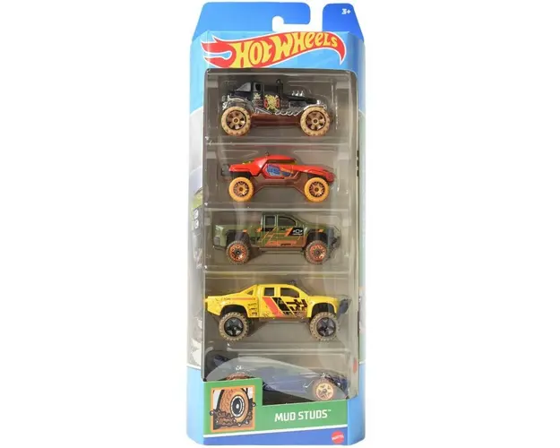 SET 5 MASINI HOT WHEELS MUD STUDS