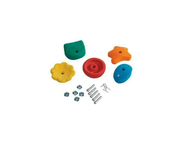 Kbt - Set 5 pietre de catarat escalada mici, culori asortate,