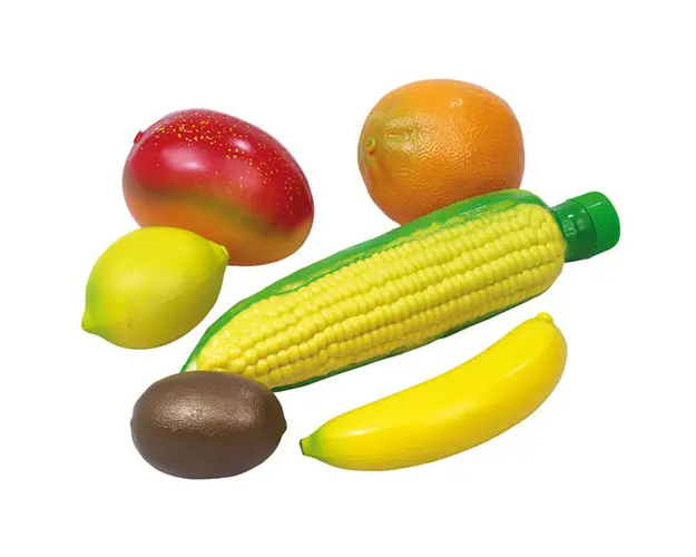 Set 5 shakere de fructe si guiro de porumb