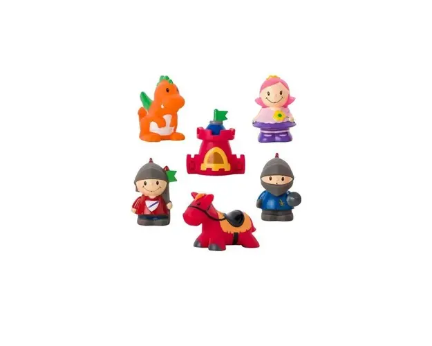 Set 6 Jucarii de Baie cu Personaje din Povesti