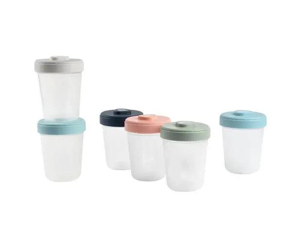 Set 6 recipiente hrana Beaba 6x250 ml