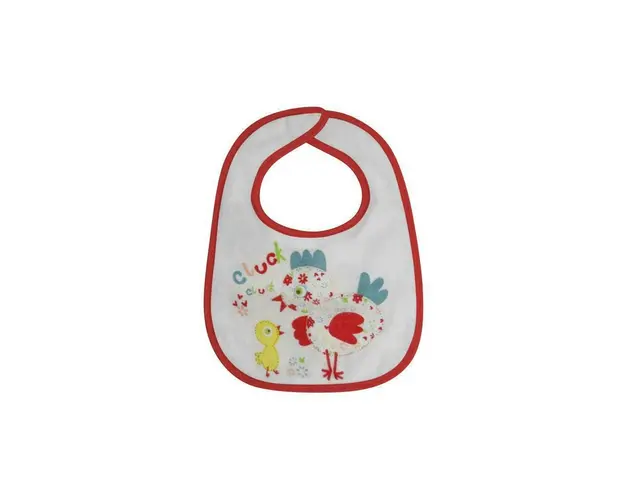 Lorelli - Set bavete Small, 7 buc, Inchidere cu arici, din Bumbac, 25x22 cm, Roz/Violet