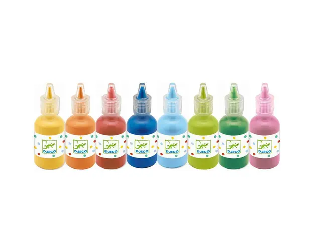 Djeco - Set 8 culori guase