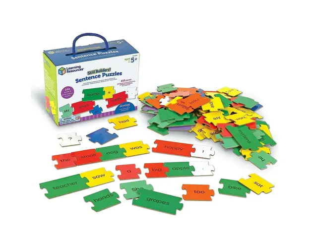 Set activitati educative - Puzzle cu propozitii (lb.engleza)