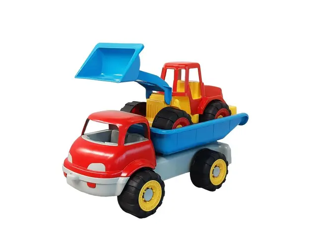 Androni giocattoli - Set Basculanta Si Excavator De Jucarie Matteuz