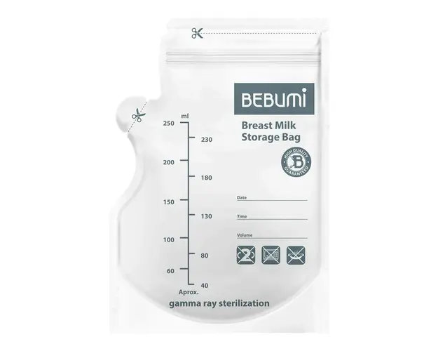 Set BEBUMI PRO 30 pungi depozitare lapte matern