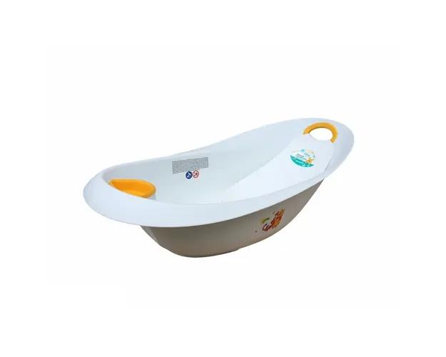 Lorelli - Set de baie Bear Cu reductor, Cu suport accesorii, 87 cm Luxe, Alb