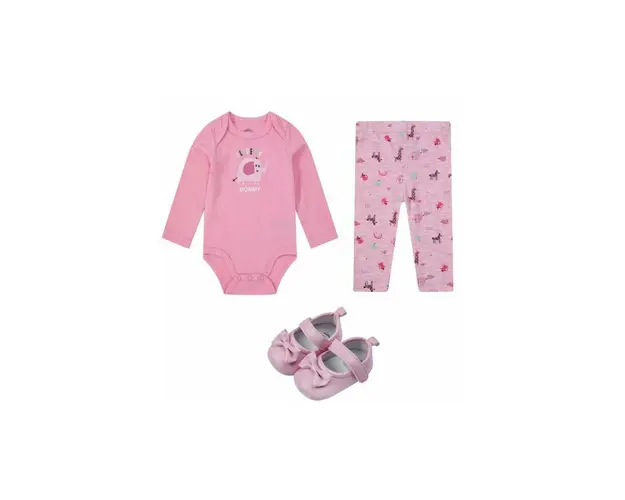 Set cadou bebelusi 3 piese I love my mommy marime 0-3 luni
